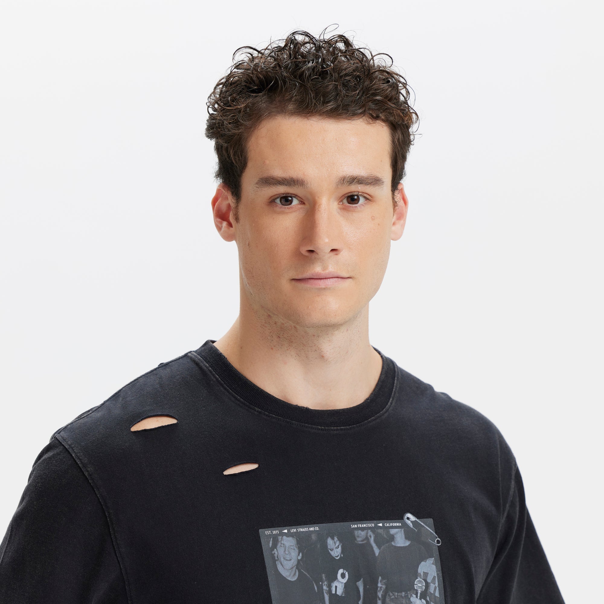 Levi's? Men's ROCK&ROLL Short Sleeve Graphic T-Shirt - Image 5