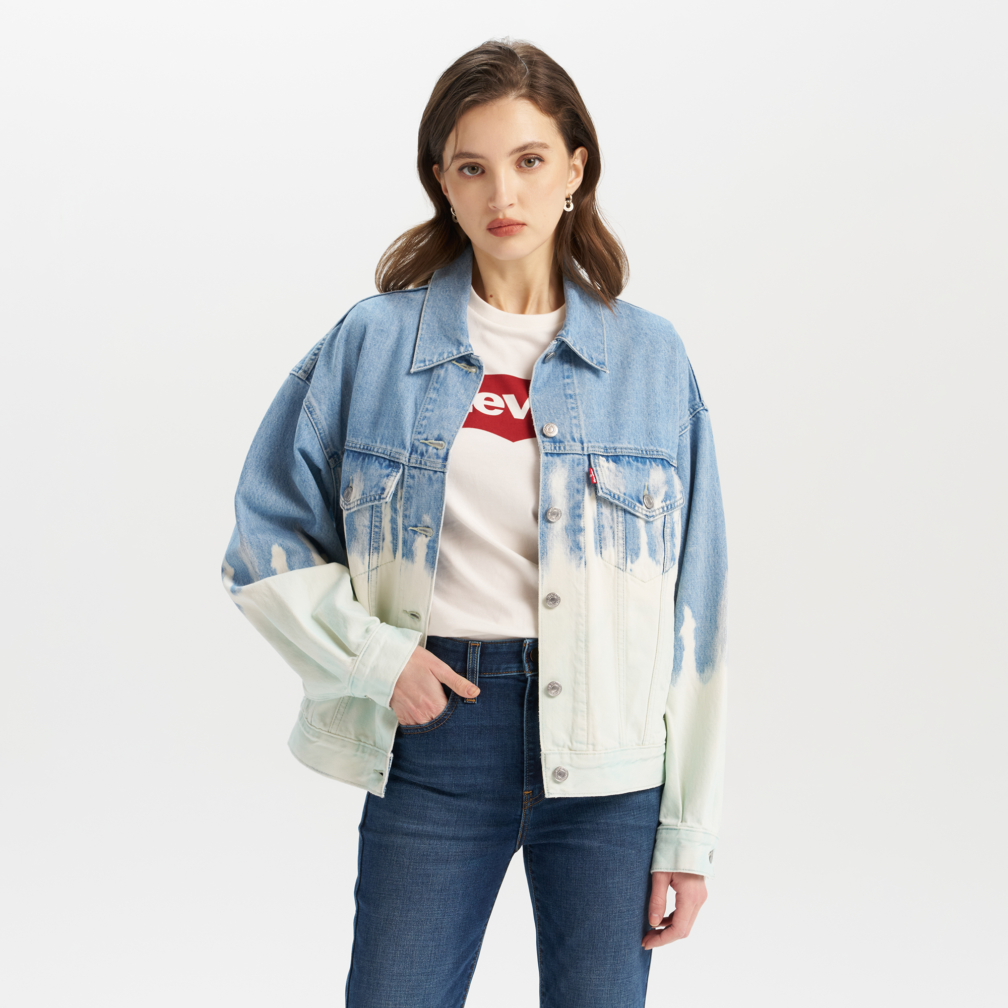 Levi's? Women's Gradient TYPE III Performance Cool Denim Jacket