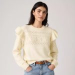Levi's? Women's Shane Flutter Sleeve Sweater