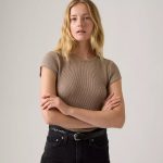 Levi's? Women's Dry Goods Waffle Cap-Sleeve Tee