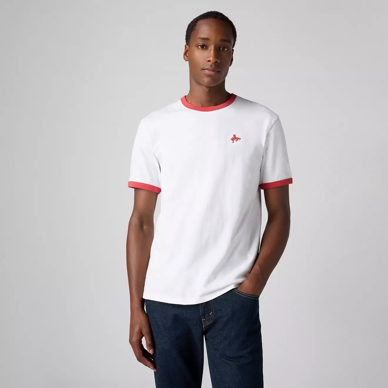 Levi's® Men's Retro Embroidered Ringer Tee