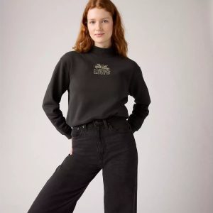 Levi's? Women's Graphic Collins Mockneck Sweatshirt