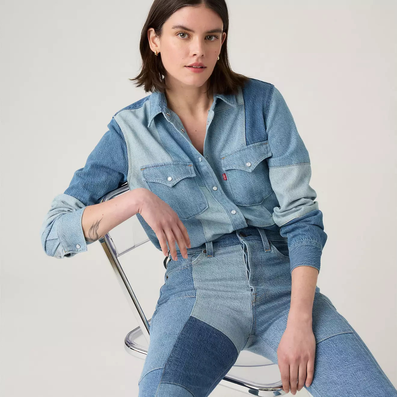 Levi's® Women's Patchwork Iconic Western Shirt - Image 2