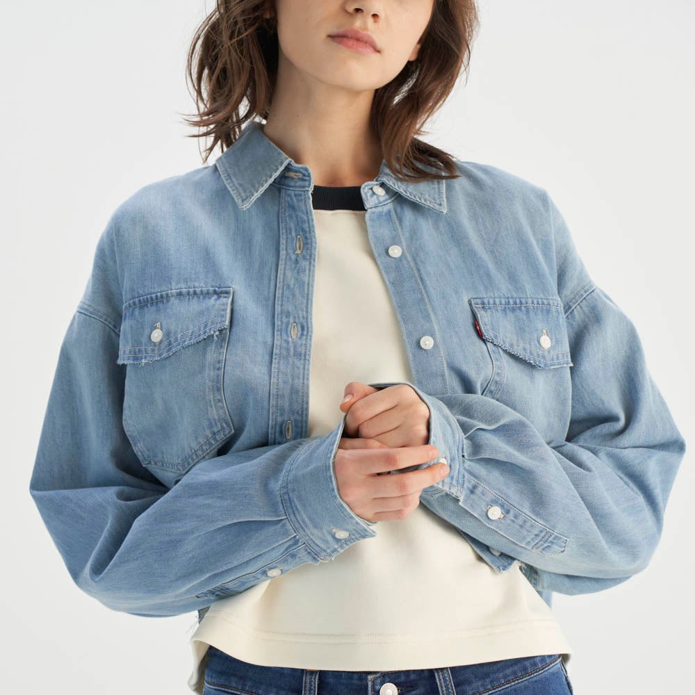 Levi's? Women's Levi's? Fitted Denim Shirt - Image 3