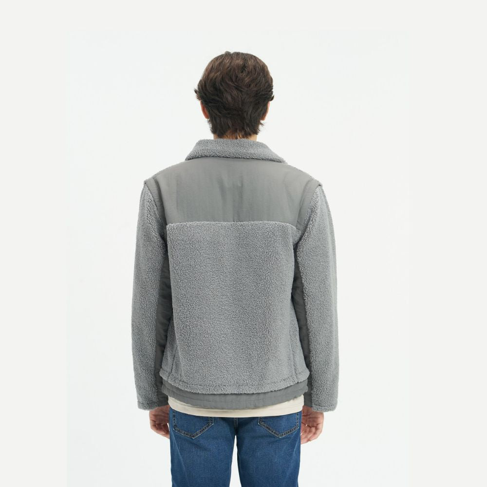 Levi's® Men's lambswool Warm jacket with removable sleeves - Image 2