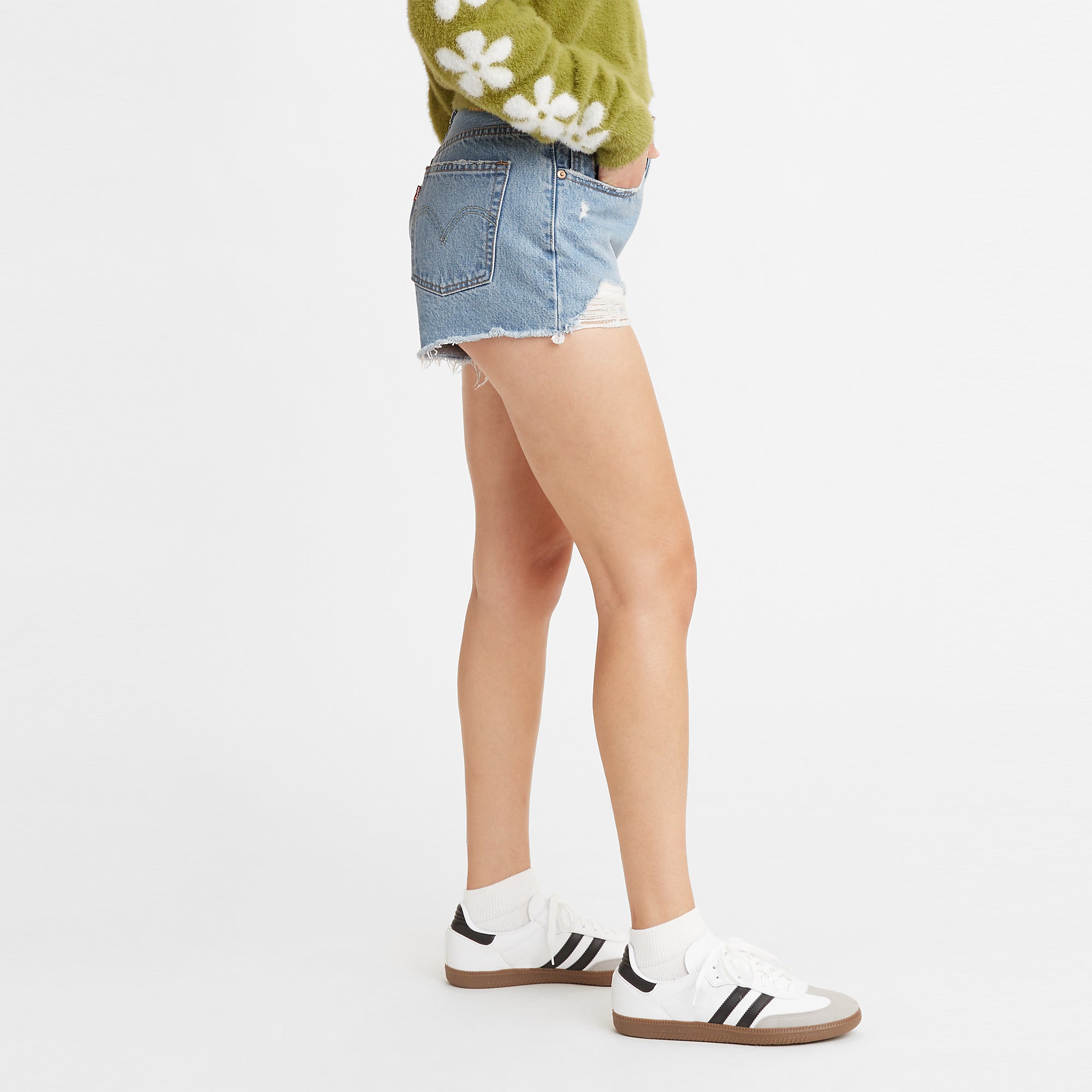 Levi's® Women's 501® Original High Rise Jean Shorts - Image 3