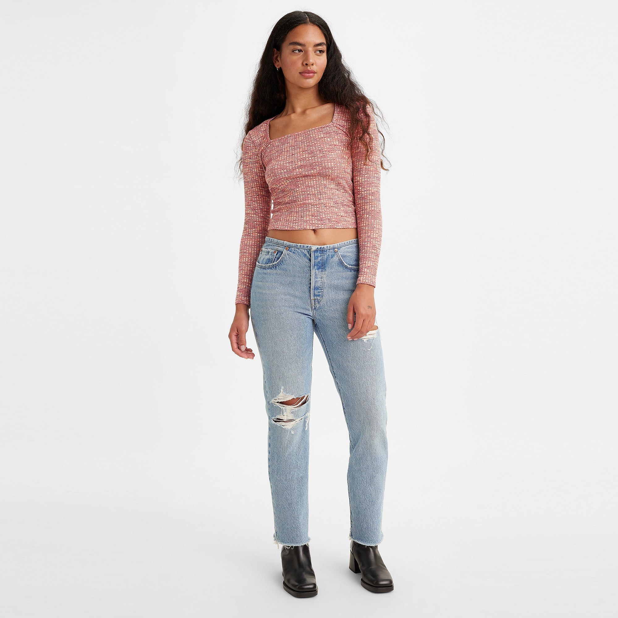 Levi's® Women's 501® Mini Waist Jeans - Image 2