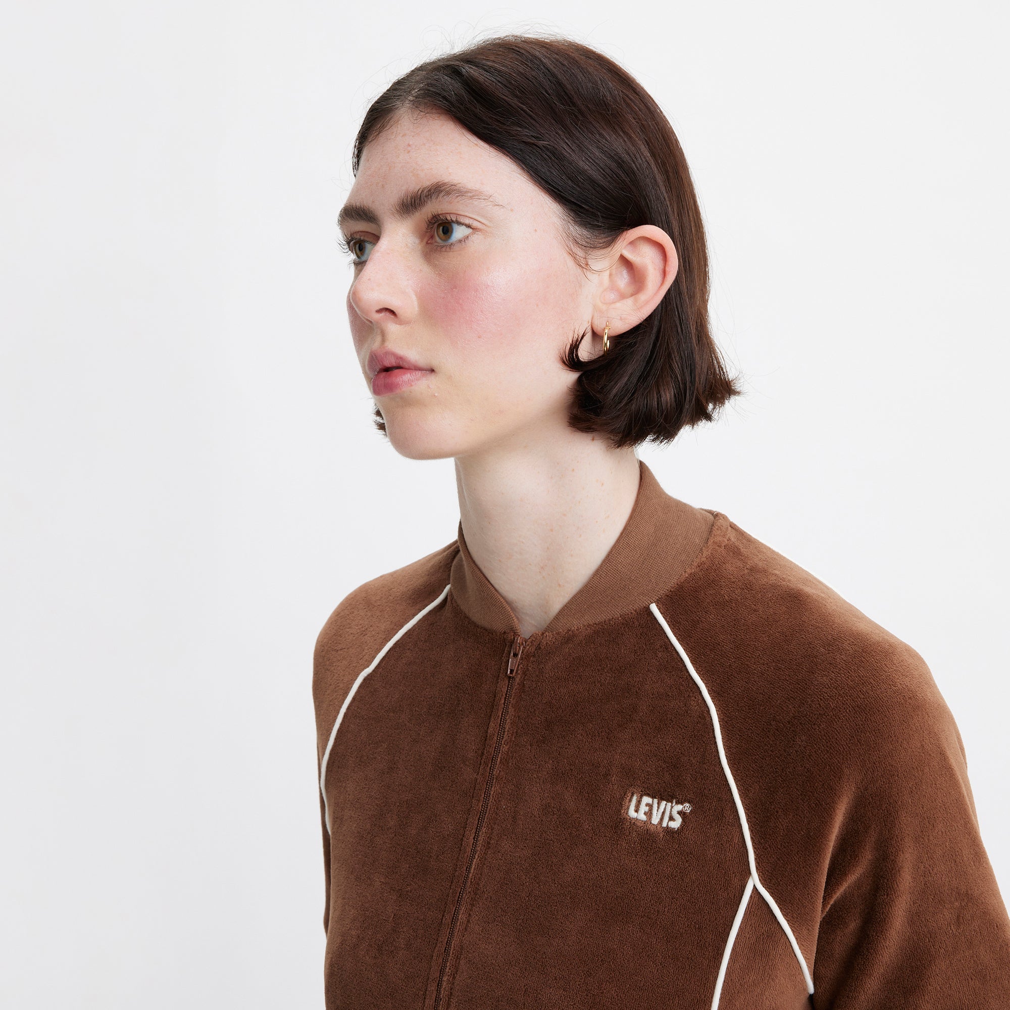 Levi's® Gold Tab™ Women's Ivy League Zip-Up - Image 4