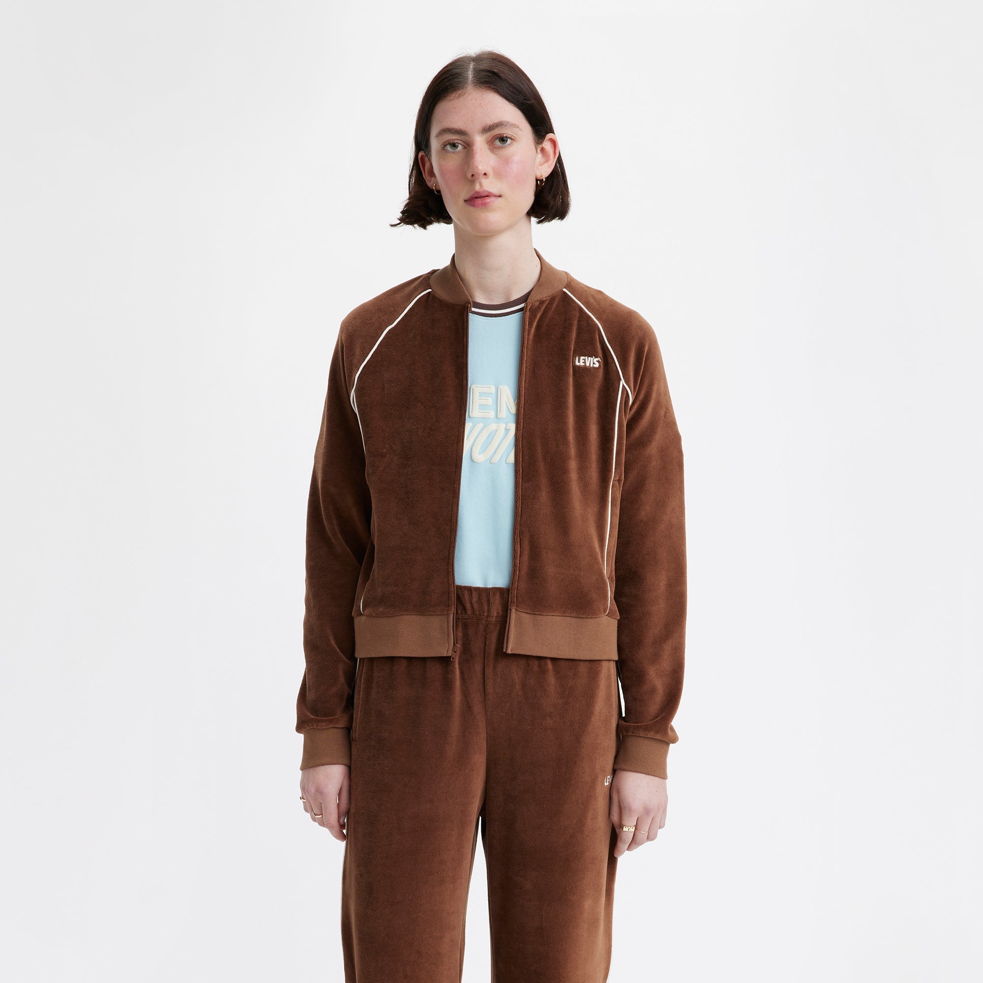 Levi's® Gold Tab™ Women's Ivy League Zip-Up - Image 3