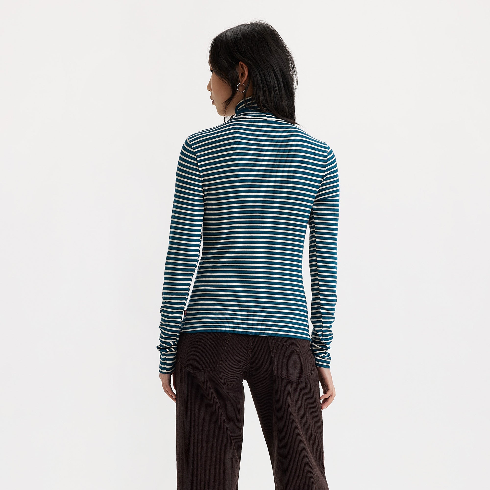 Levi's? Women's Ruched Turtleneck - Image 2