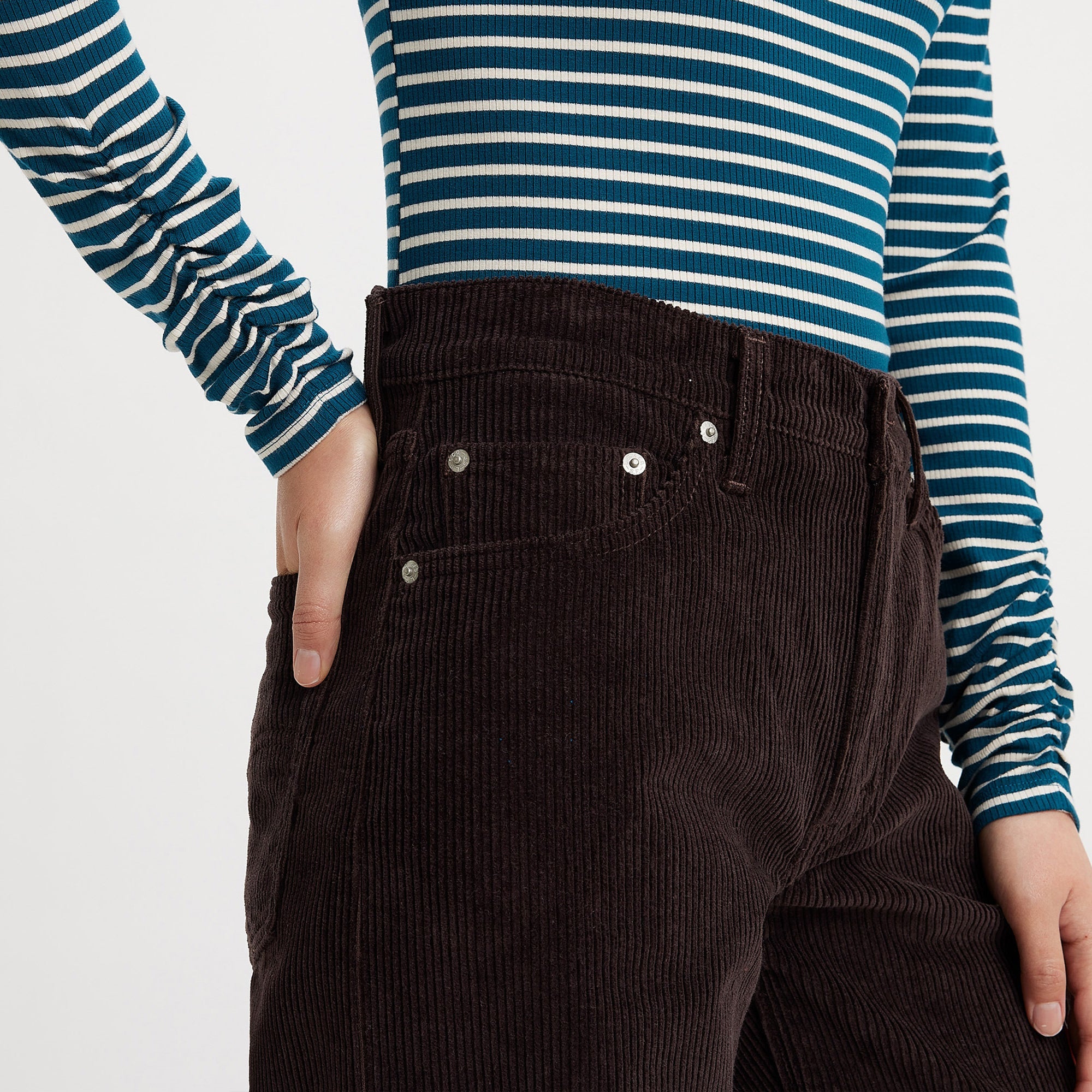 Levi's? Women's Ruched Turtleneck - Image 4