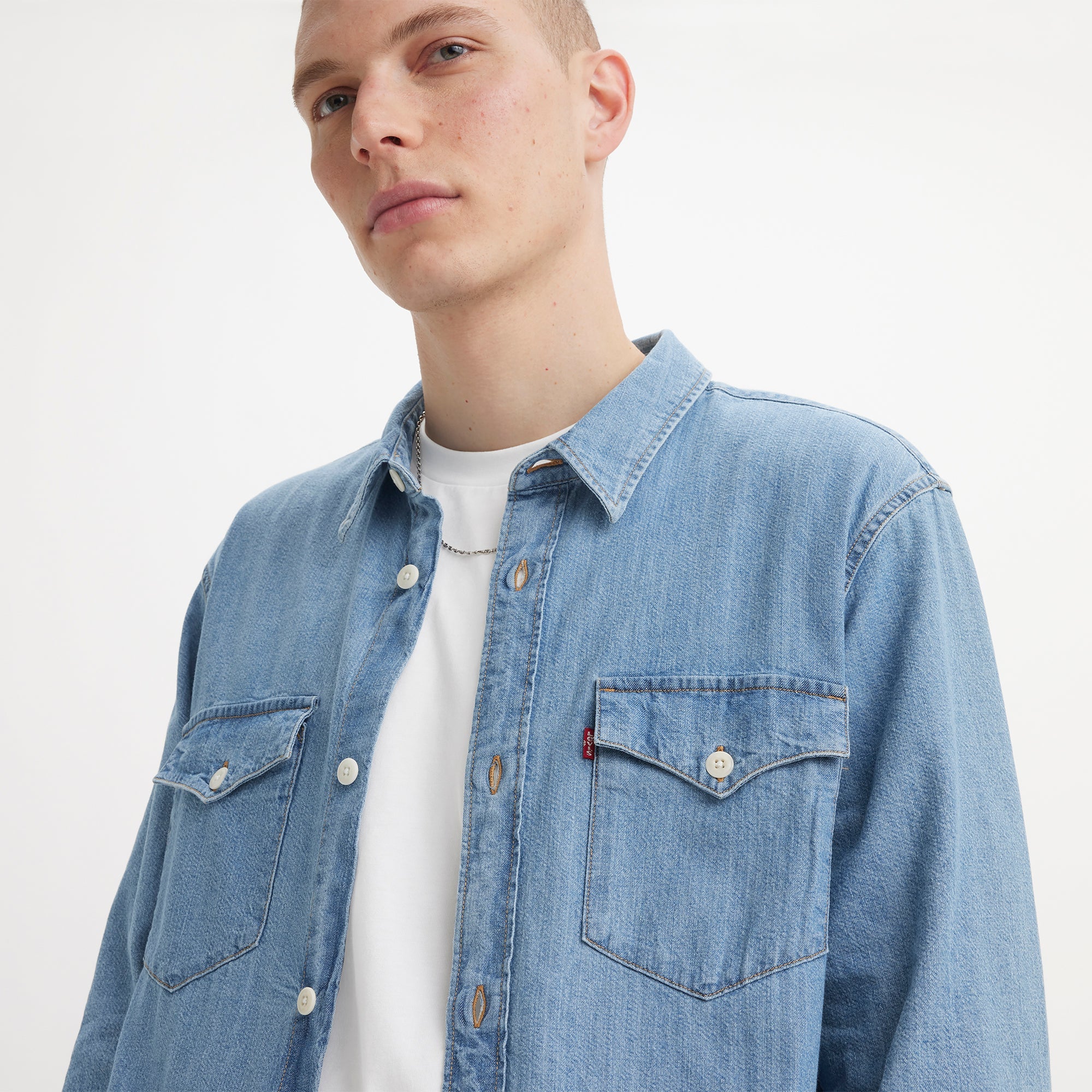 Levi's® Men's Relaxed Fit Western Shirt - Image 4
