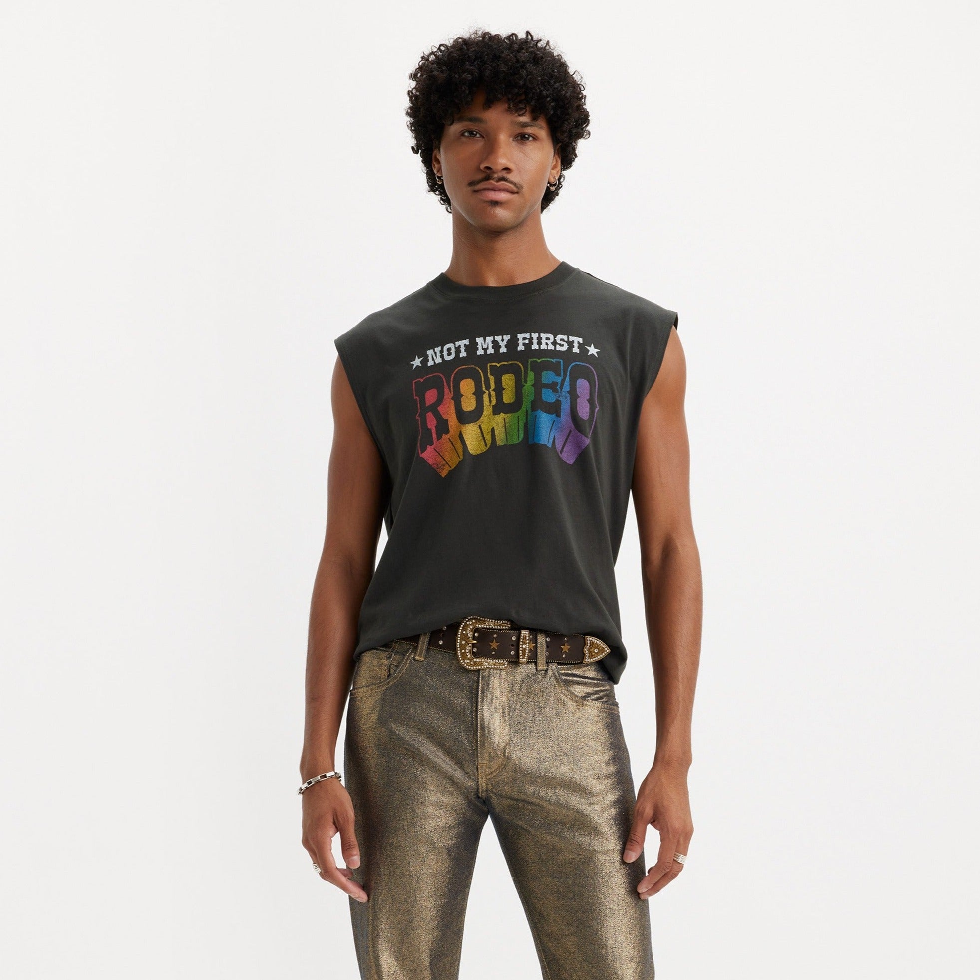 Levi's? Men's Cropped Muscle Tank - Image 3