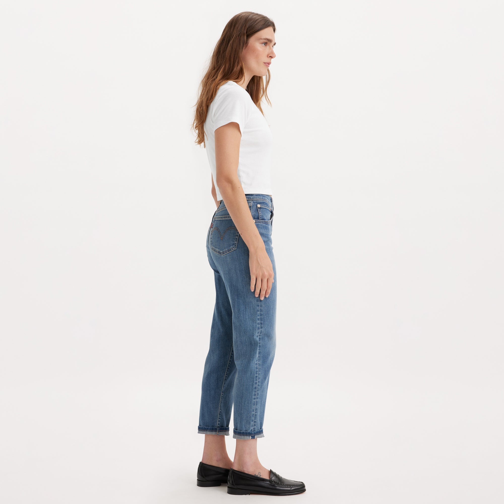 Levi's® Women's Selvedge High-Rise Boyfriend Jeans - Image 3