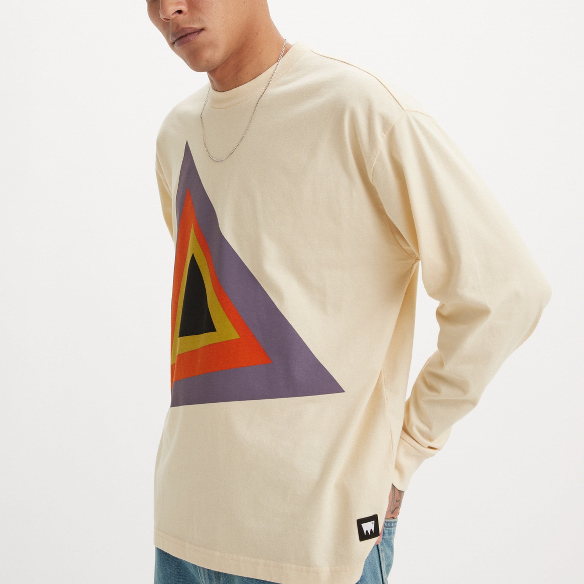Levi's® Skateboarding Men's Graphic Boxy Long-Sleeve T-Shirt - Image 3