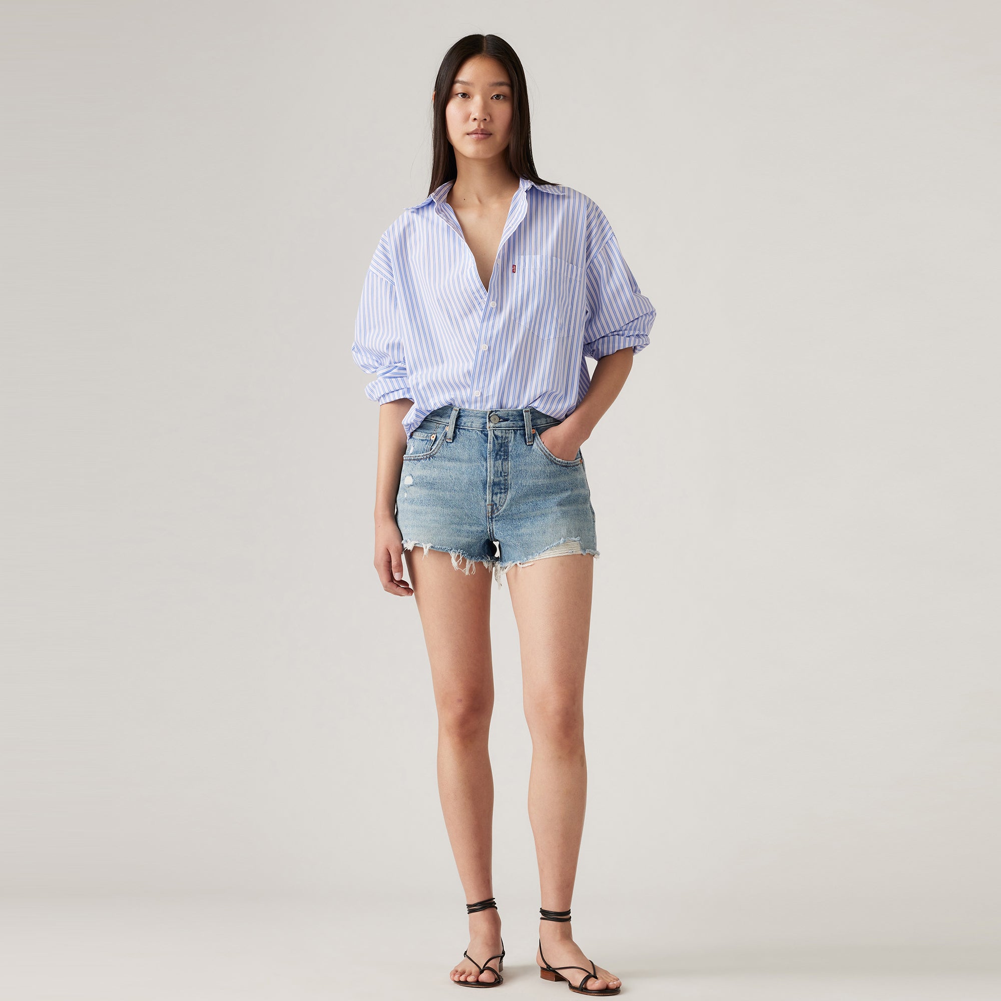 Levi's® Women's 501® Original High-Rise Jean Shorts - Image 4