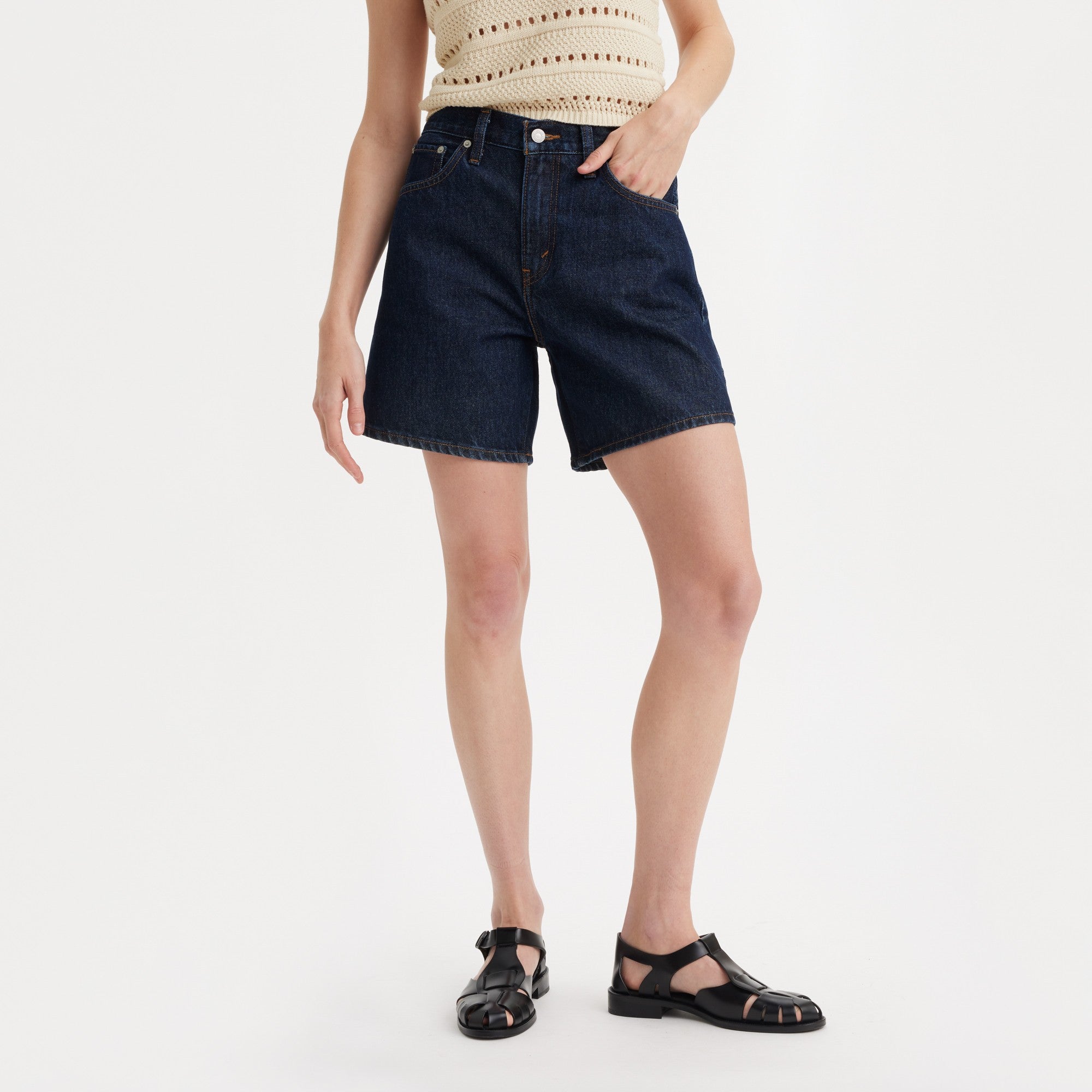 Levi's® Women's High-Rise Baggy Shorts - Image 6