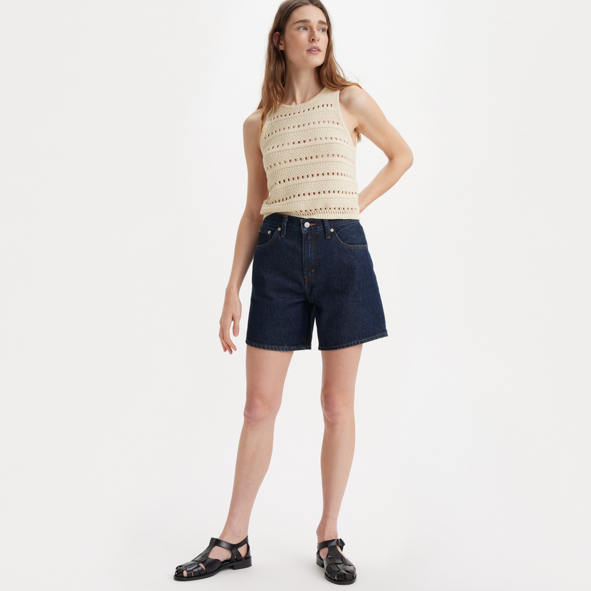 Levi's® Women's High-Rise Baggy Shorts - Image 5
