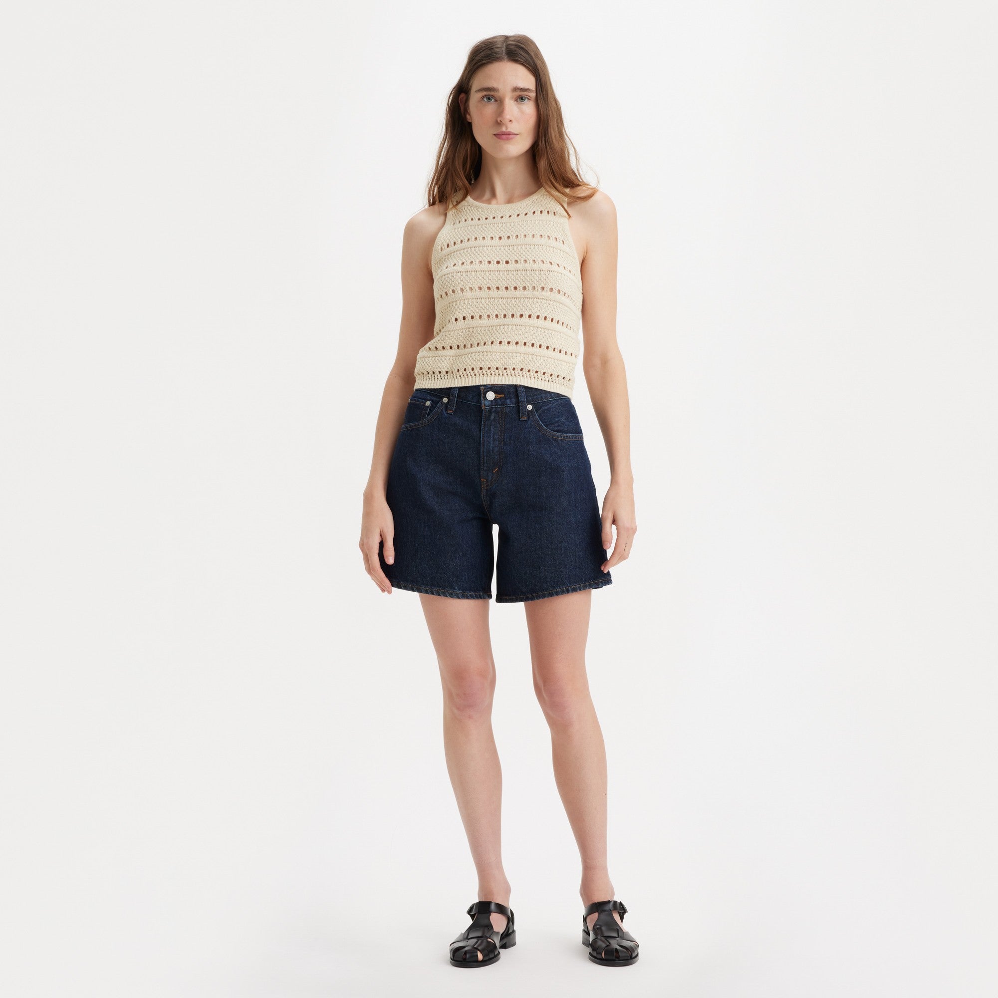 Levi's® Women's High-Rise Baggy Shorts - Image 2