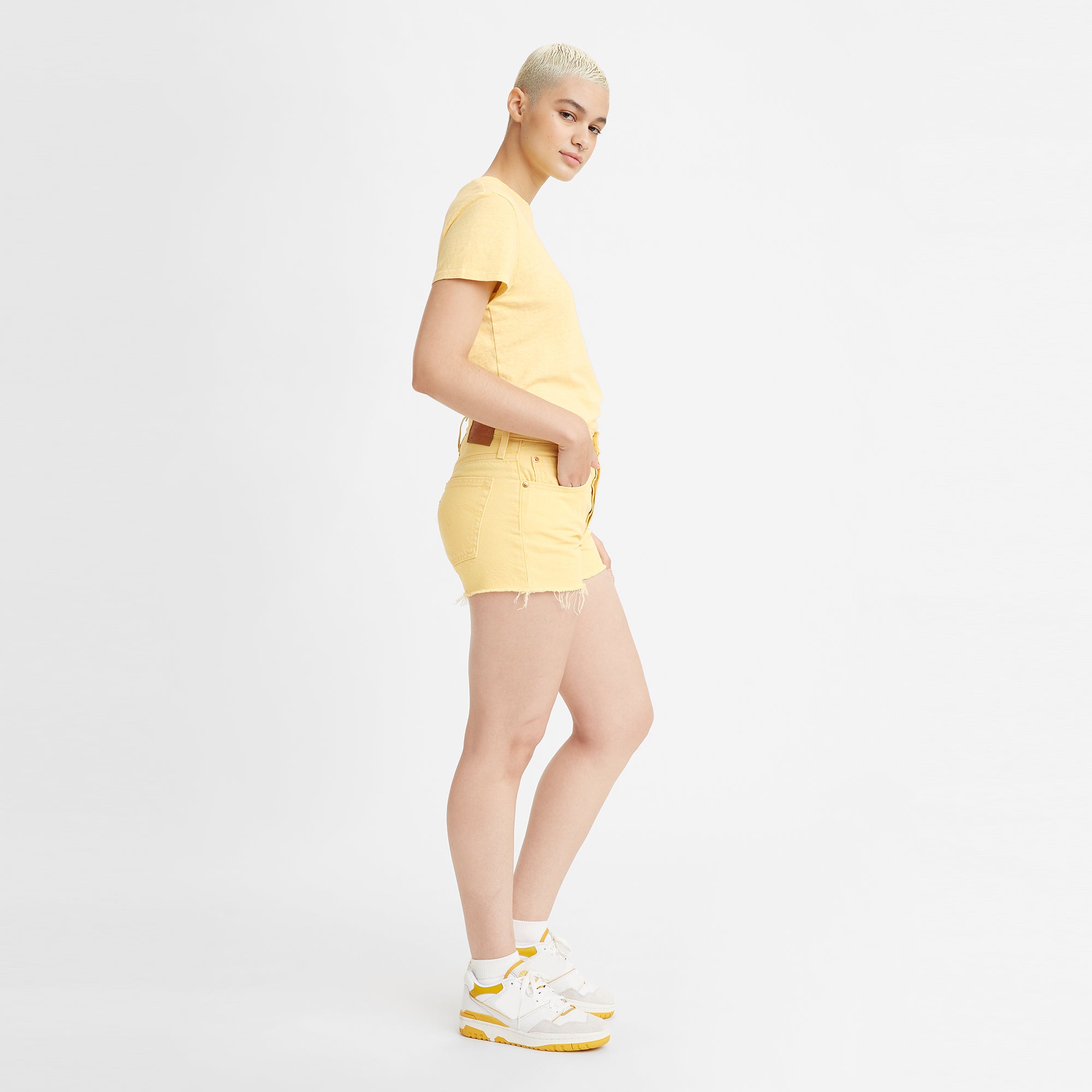 Levi's® Fresh® Women's 501® Original High-Rise Jean Shorts - Image 4