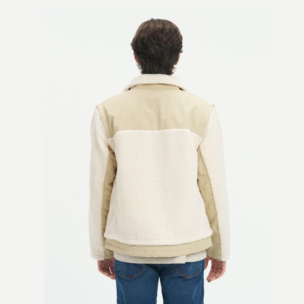 Levi's® Men's lambswool Warm jacket with removable sleeves - Image 7