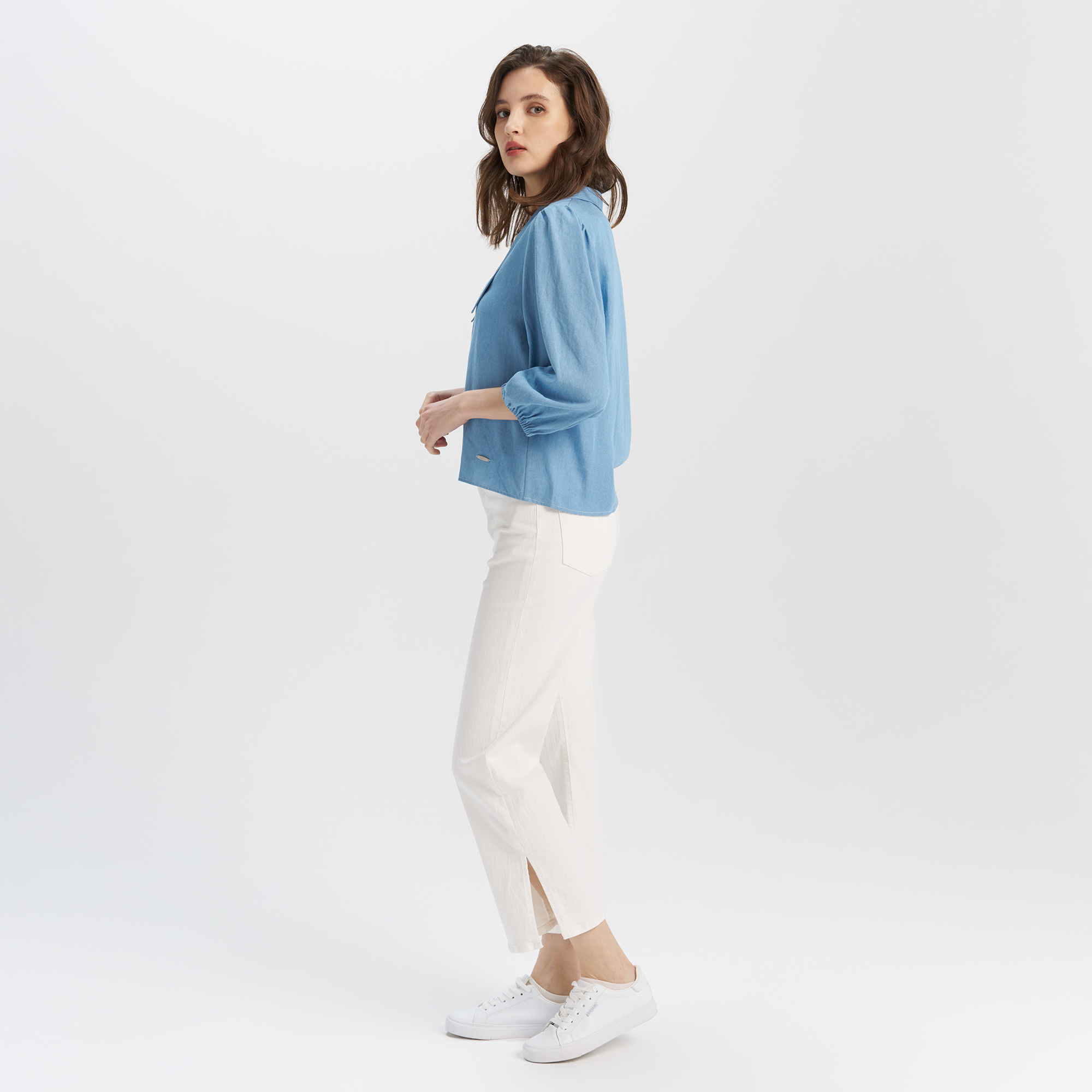 Levi's® Women'sPerformance Cool Ribcage Ultra High Waist Straight Leg Jeans - Image 4