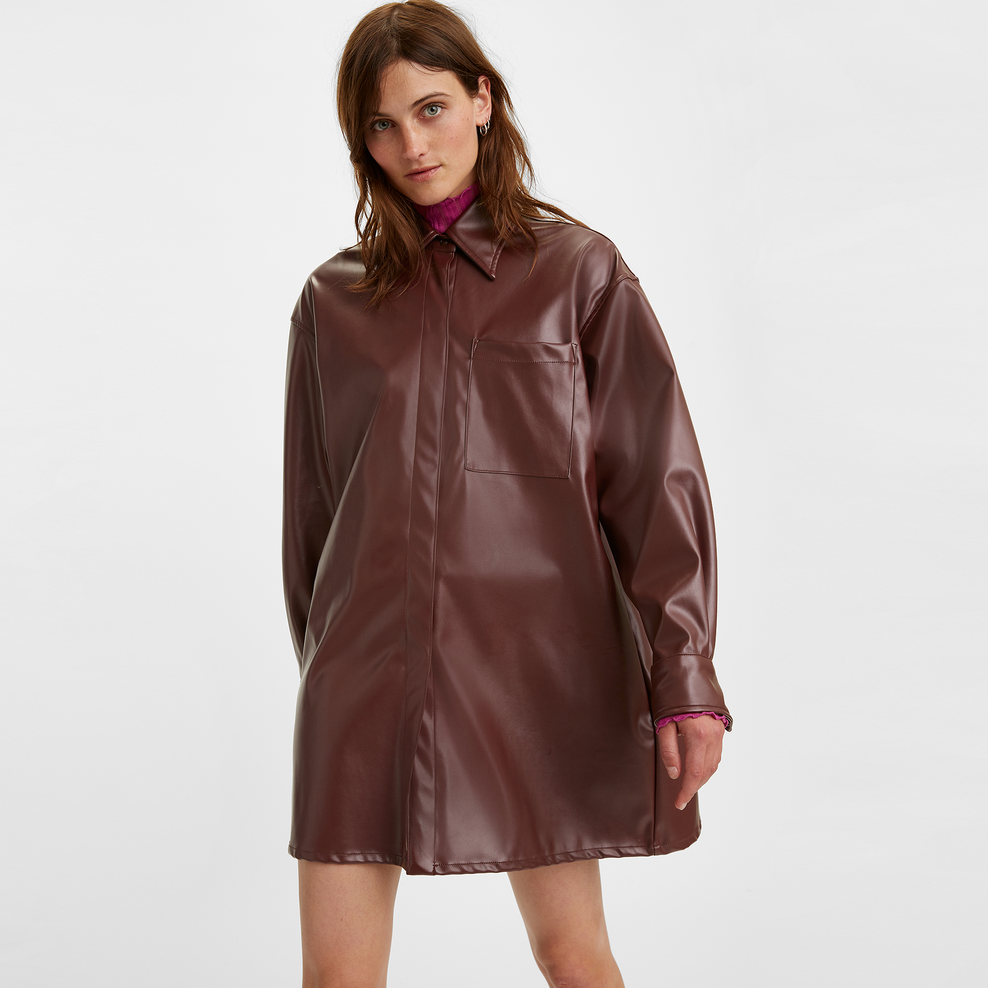 Levi's? Made & Crafted? Women's Shirring Shirt Dress - Image 3