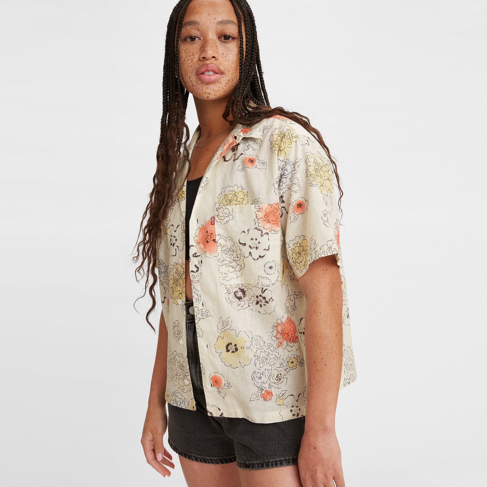 Levi's? Women's Emmy Camp Collar Shirt - Image 3