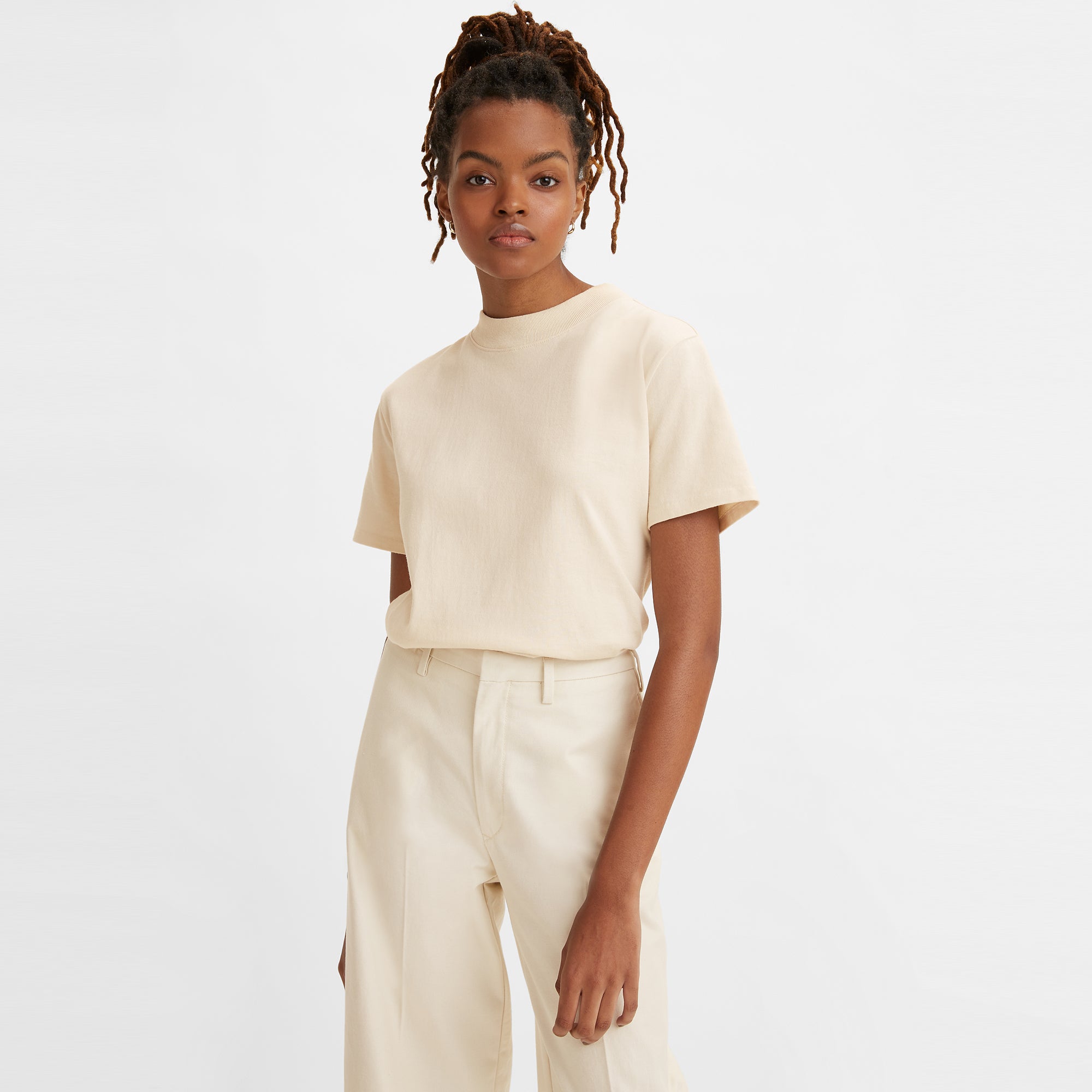 Levi's? Made & Crafted? Women's Mock Neck Tee - Image 3