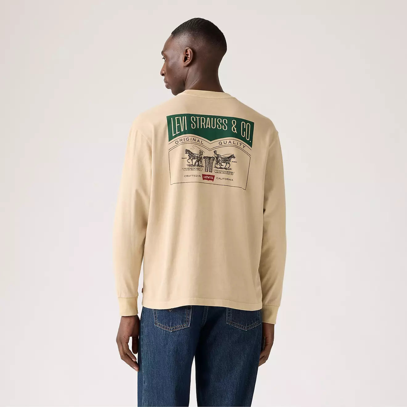 Levi's® Men's Long-Sleeve Graphic Authentic T-Shirt - Image 3