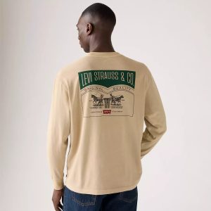 Levi's® Men's Long-Sleeve Graphic Authentic T-Shirt