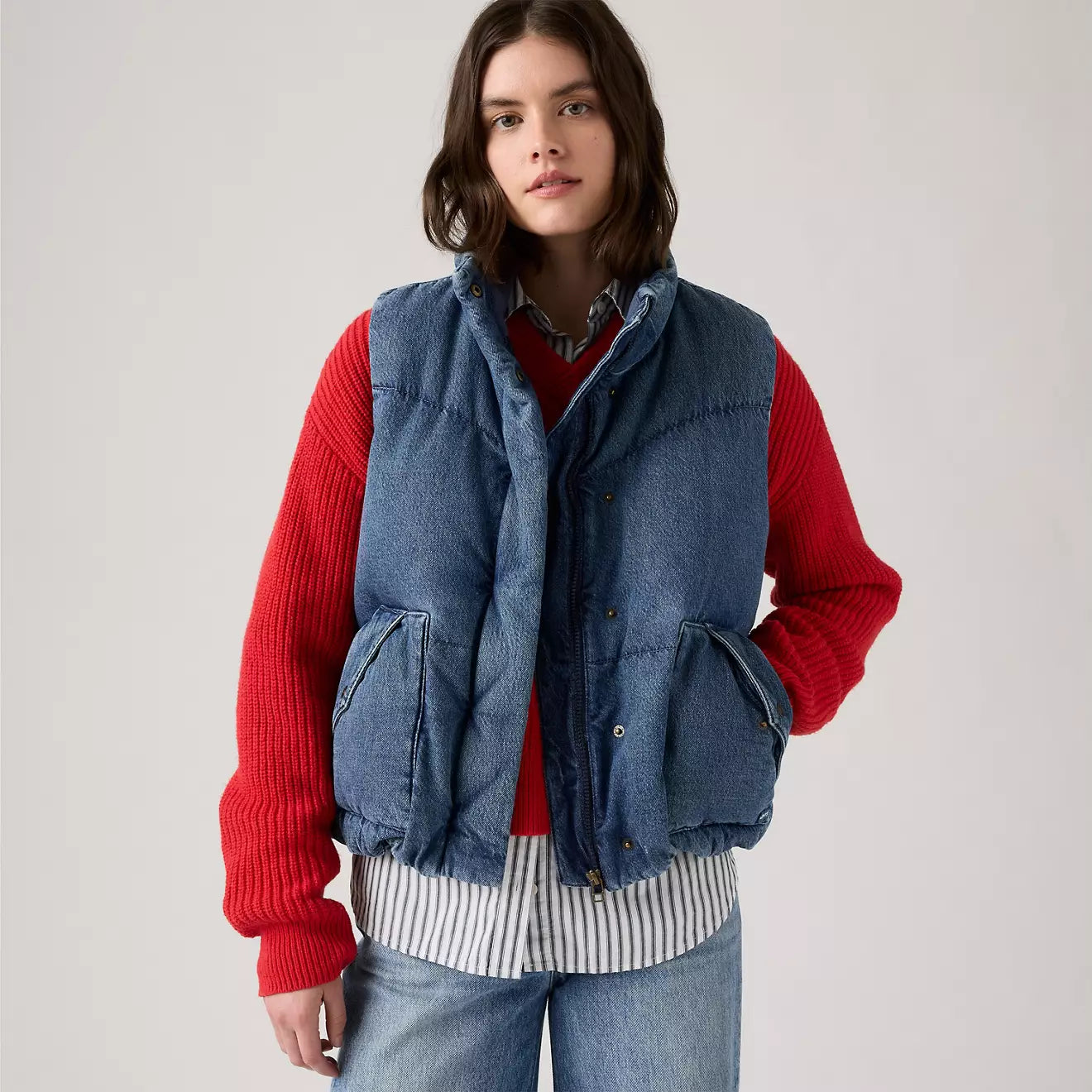 Levi's® Western Bubble Vest