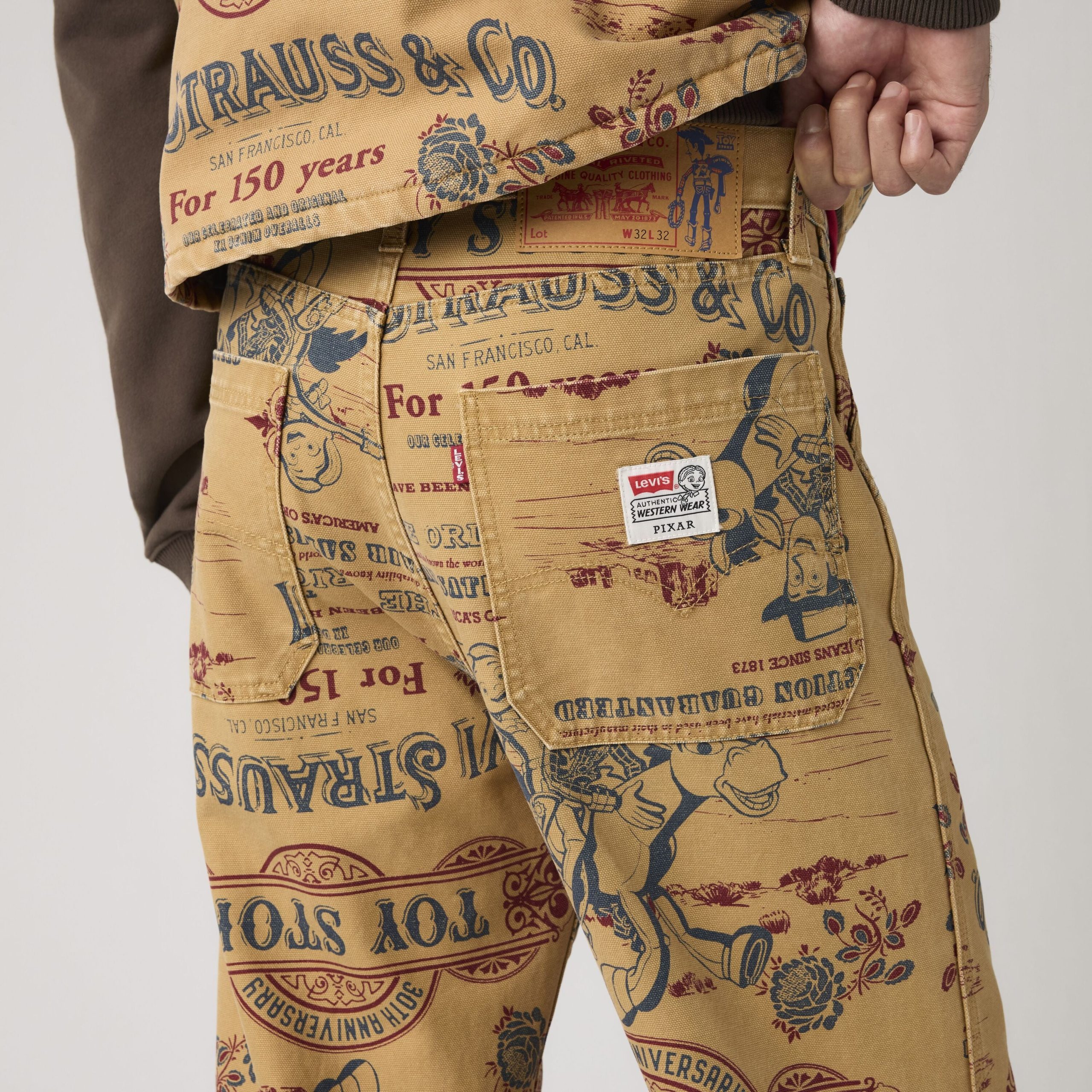 Levi's® x Toy Story Men's 568 Loose Utility Jeans - Image 8