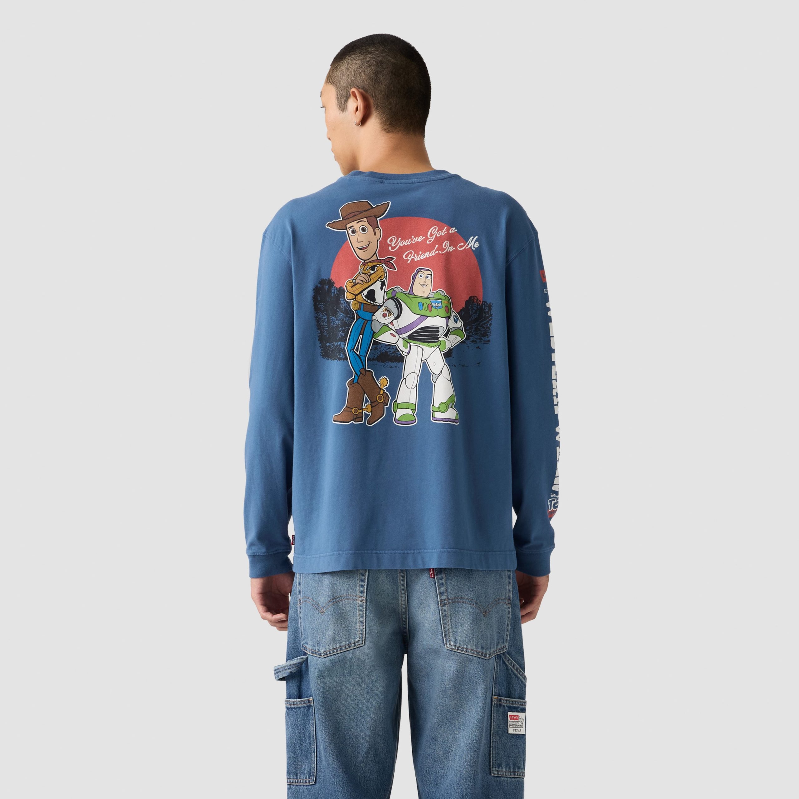 Levi's® x Toy Story Men's Long-Sleeve Pocket Tee - Image 2