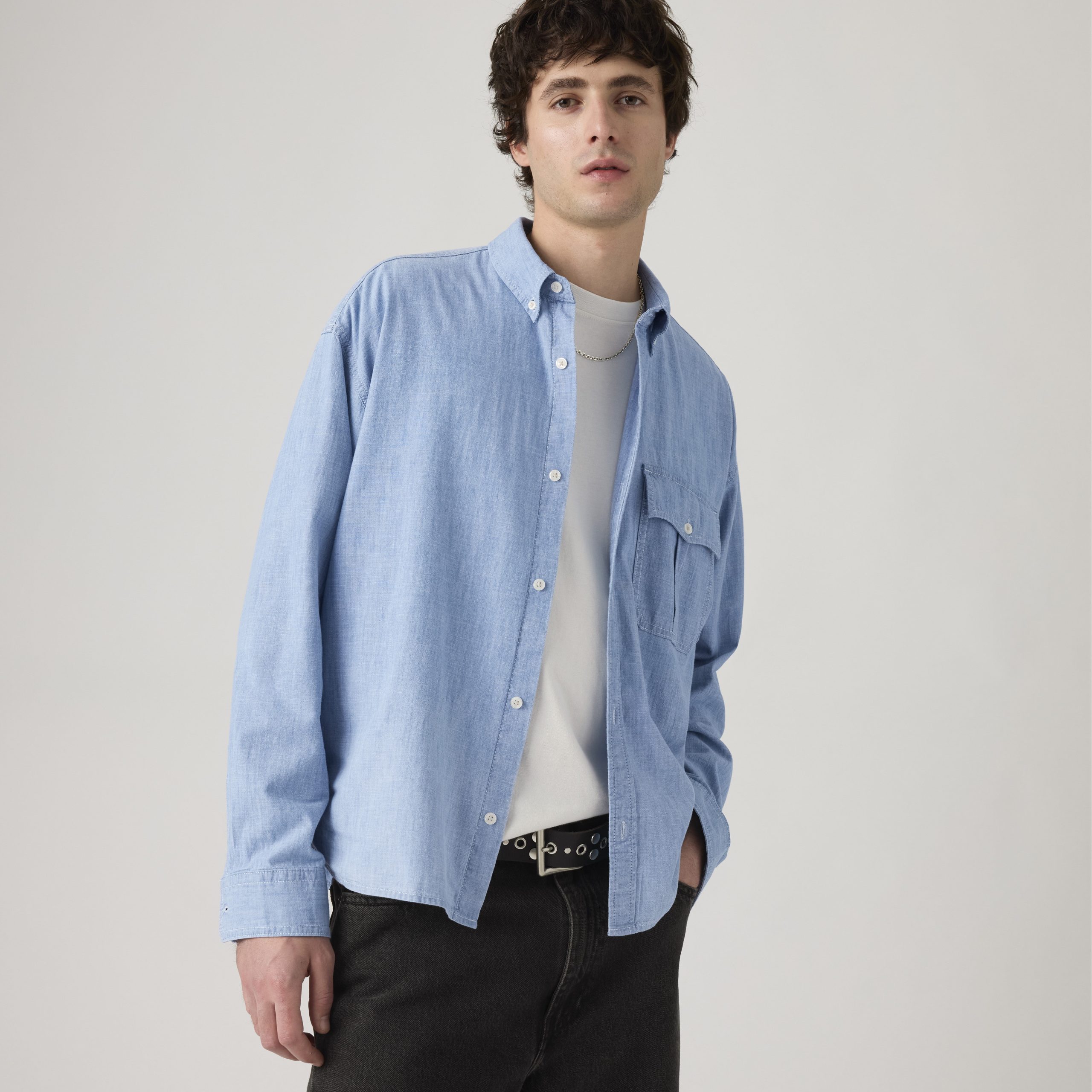 Levi's® Men's Zandt Cropped Shirt - Image 3