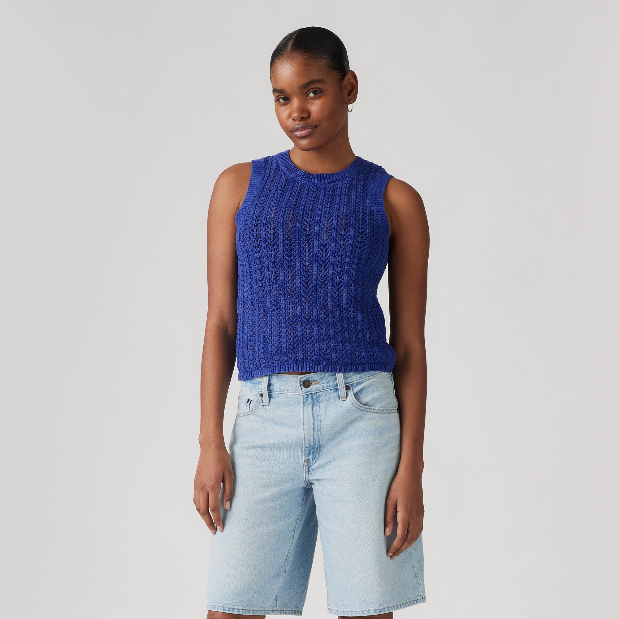 Levi's® Women's Sunrise Crochet Tank - Image 2