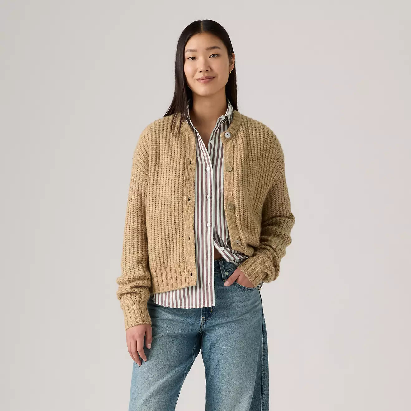 Levi's? Women's Luna Shell Button Cardigan - Image 2