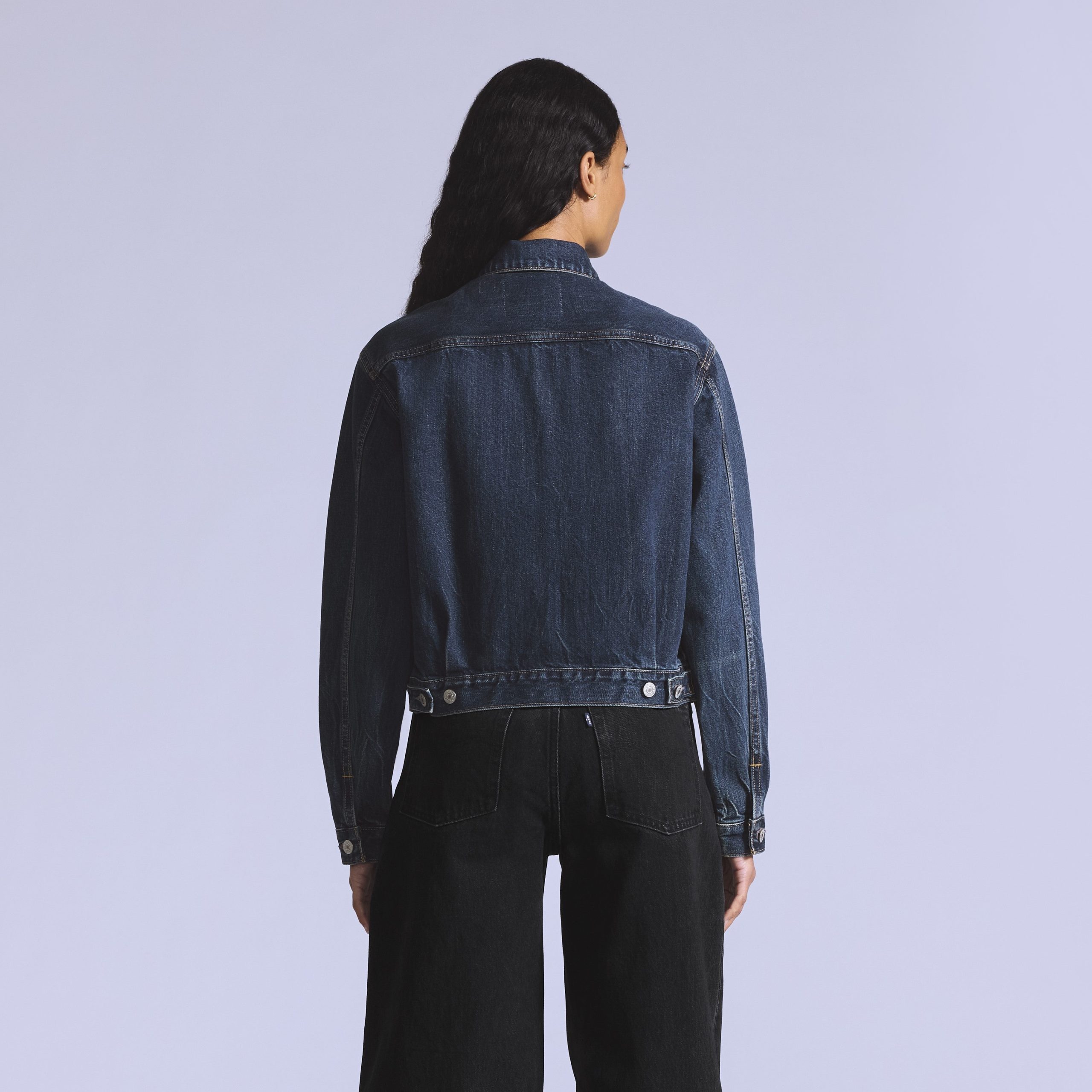 Levi's? Blue Tab? Women's Type II Trucker Jacket - Image 3