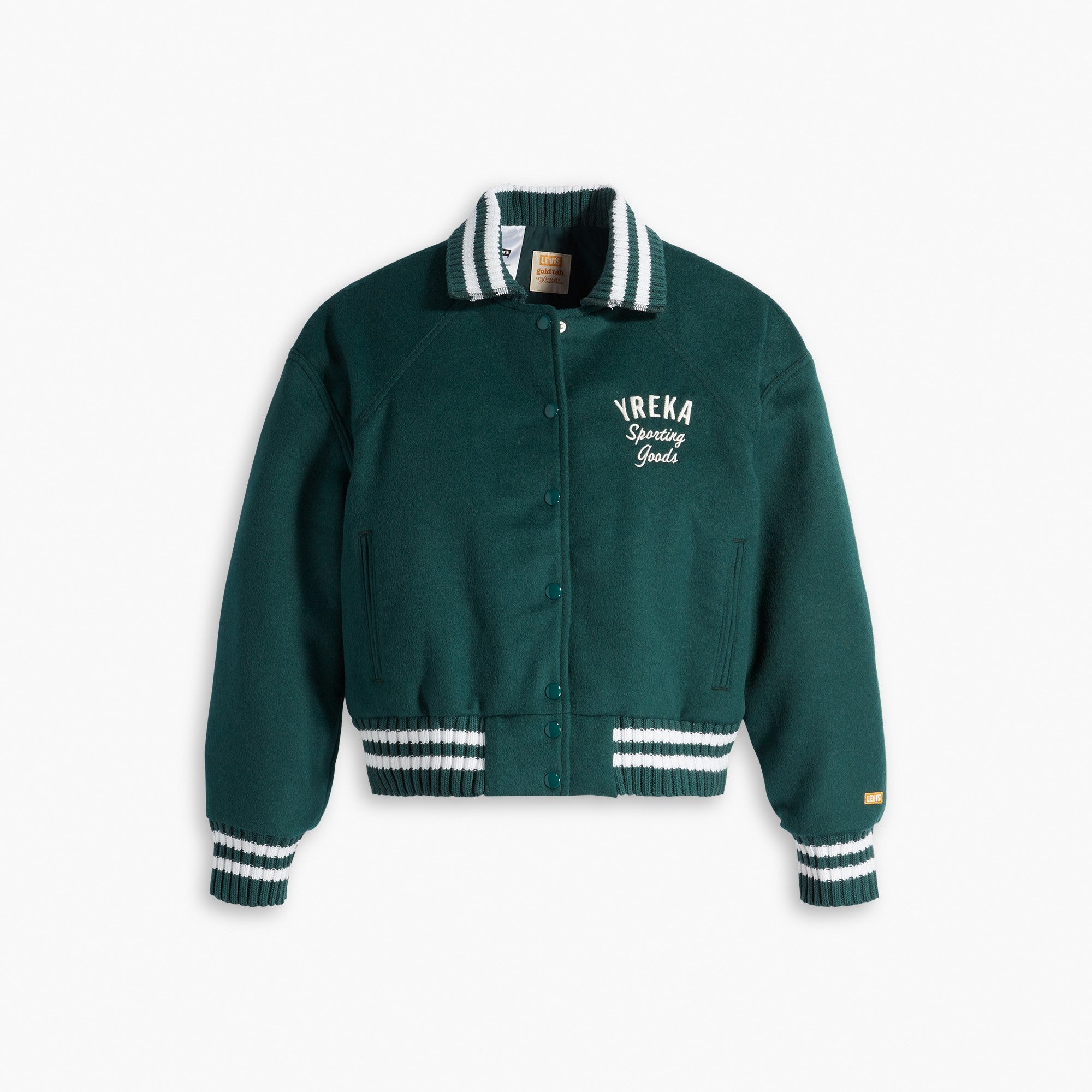 Levi's? Gold Tab? Women's Shrunken Varsity Jacket - Image 5