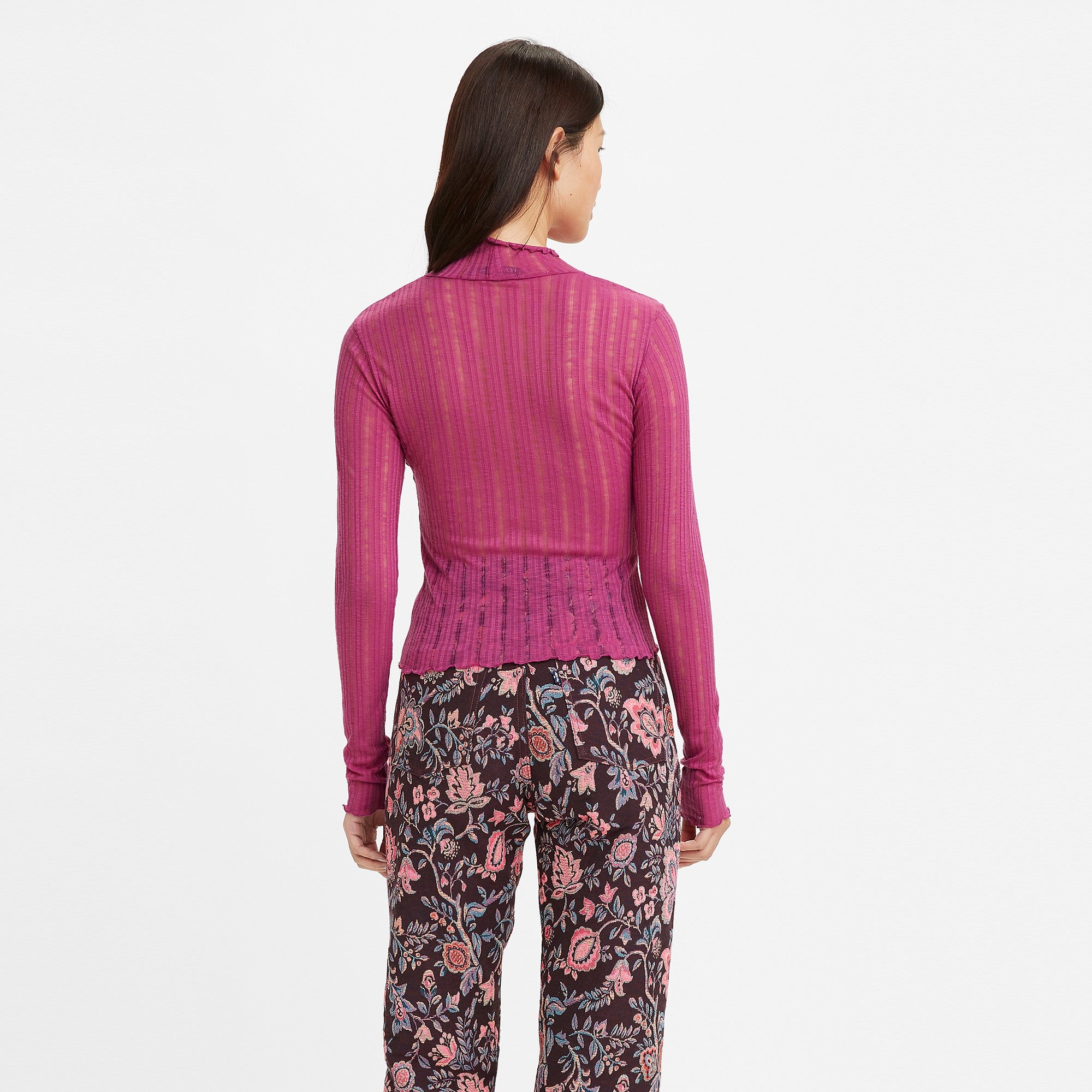 Levi's? Made & Crafted? Women's Mock Neck Long Sleeve - Image 3