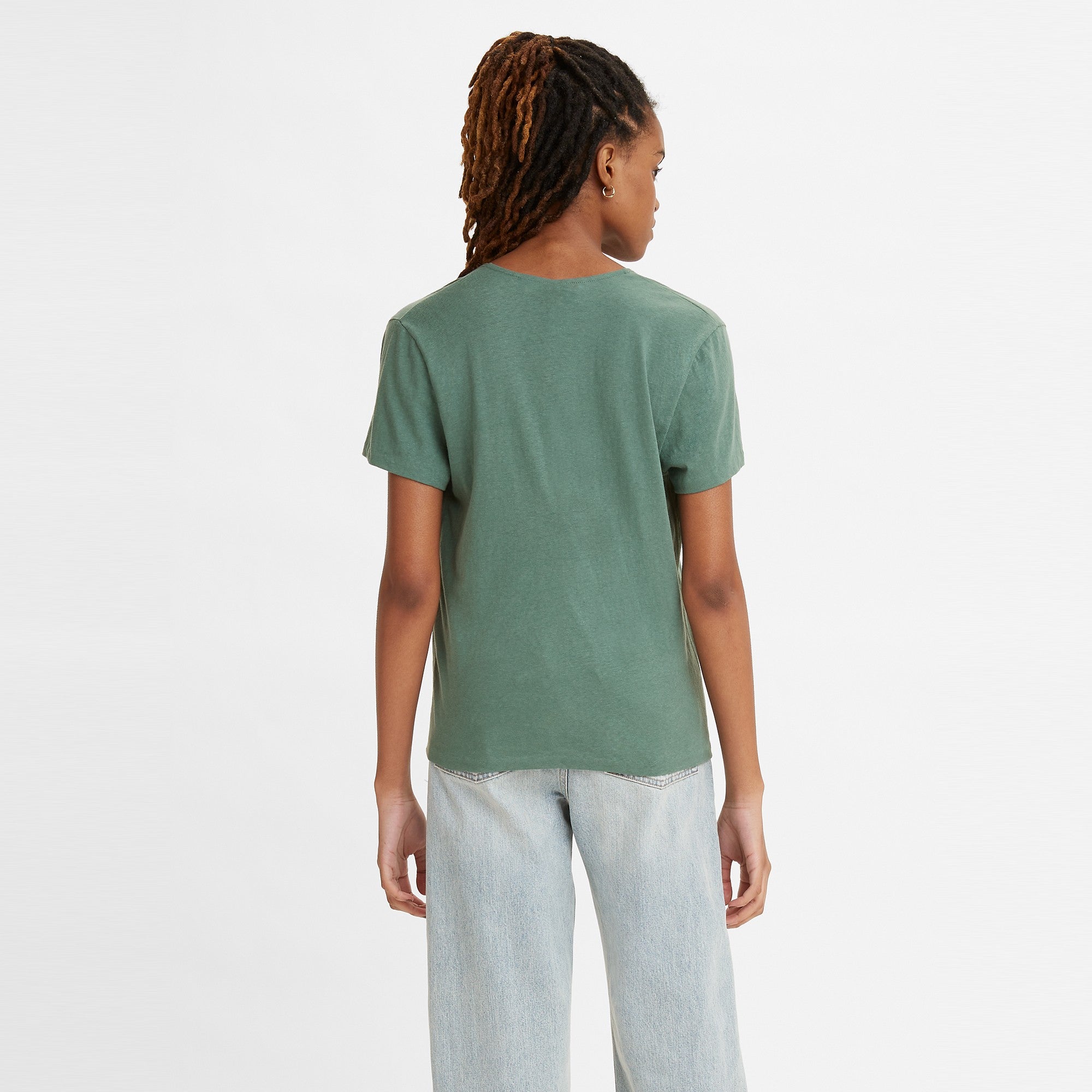 Levi's? Made & Crafted? Women's Open Neck Tee - Image 2
