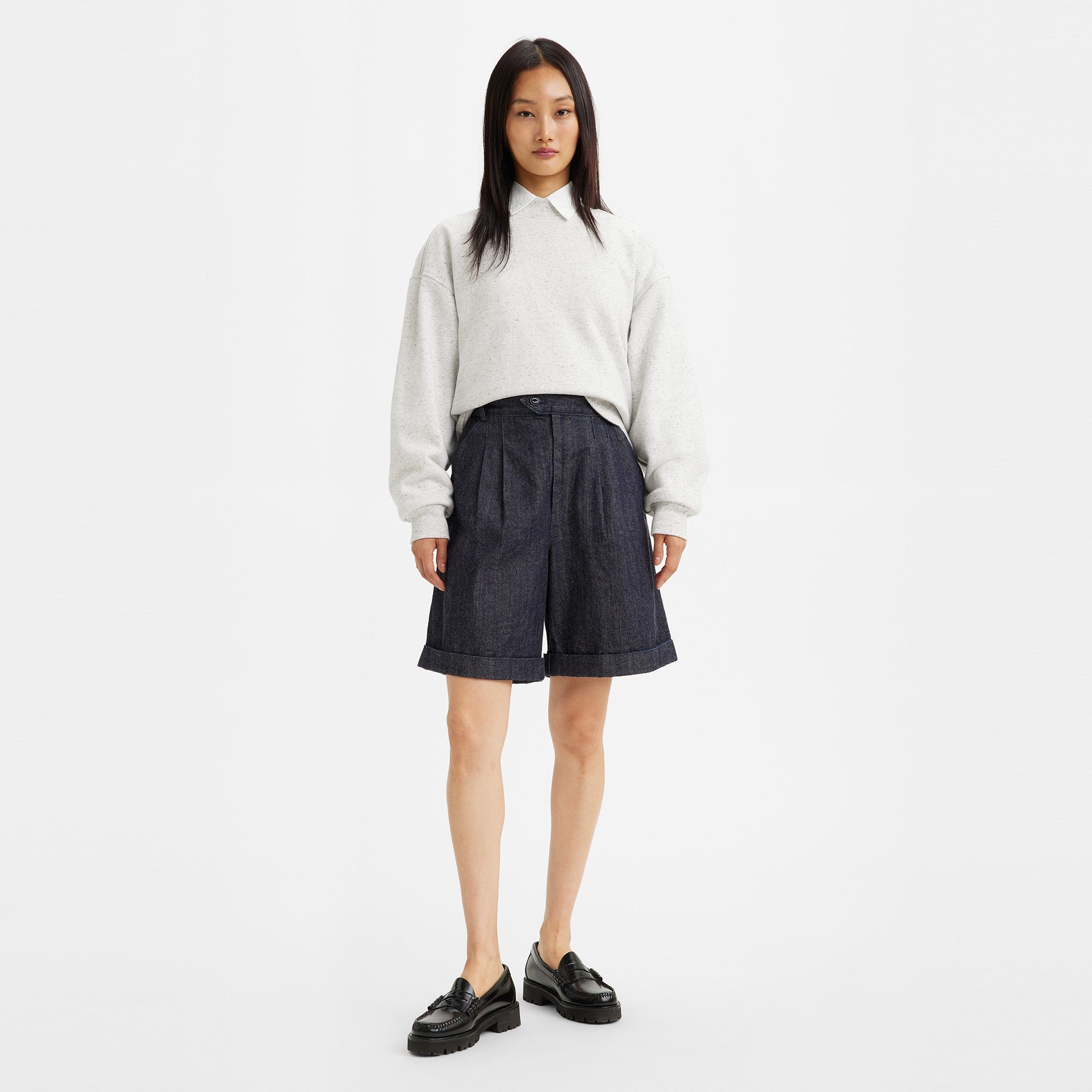 Levi's® Made & Crafted® Women's Pleated Shorts - Image 5