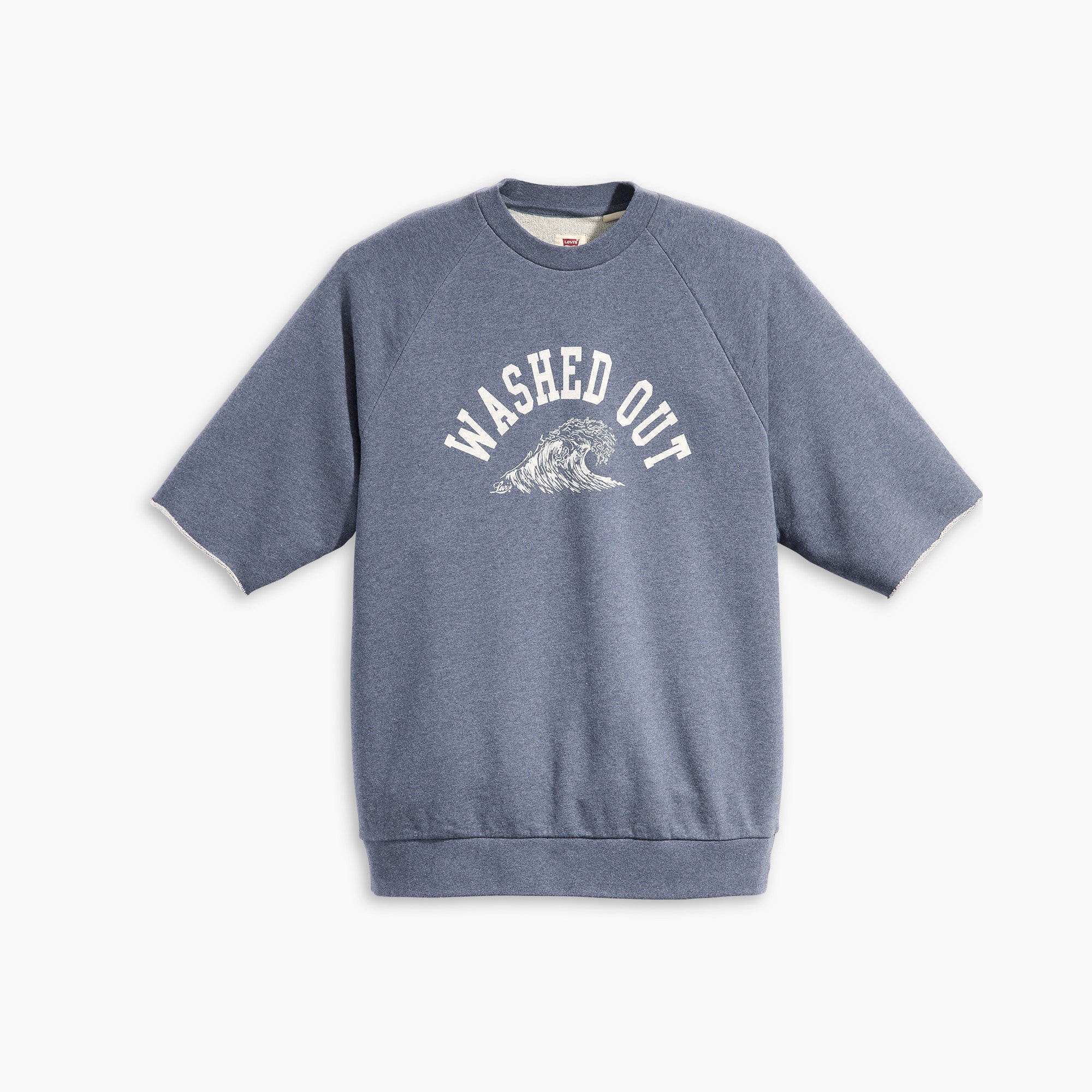 Levi's? Men's Cut-Off Raglan Crewneck Sweatshirt - Image 5