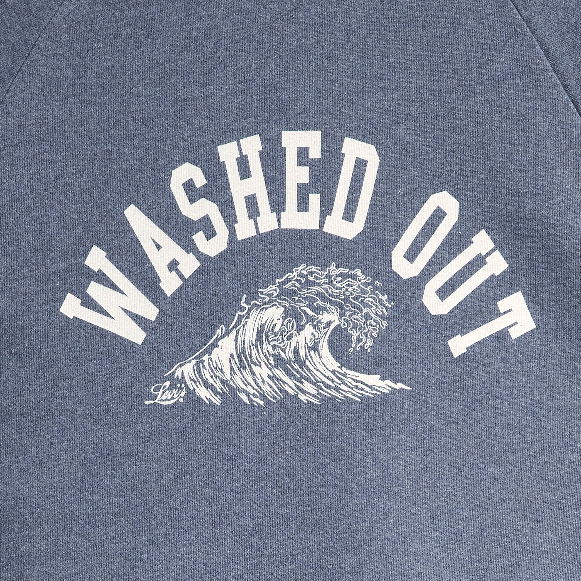 Levi's? Men's Cut-Off Raglan Crewneck Sweatshirt - Image 6