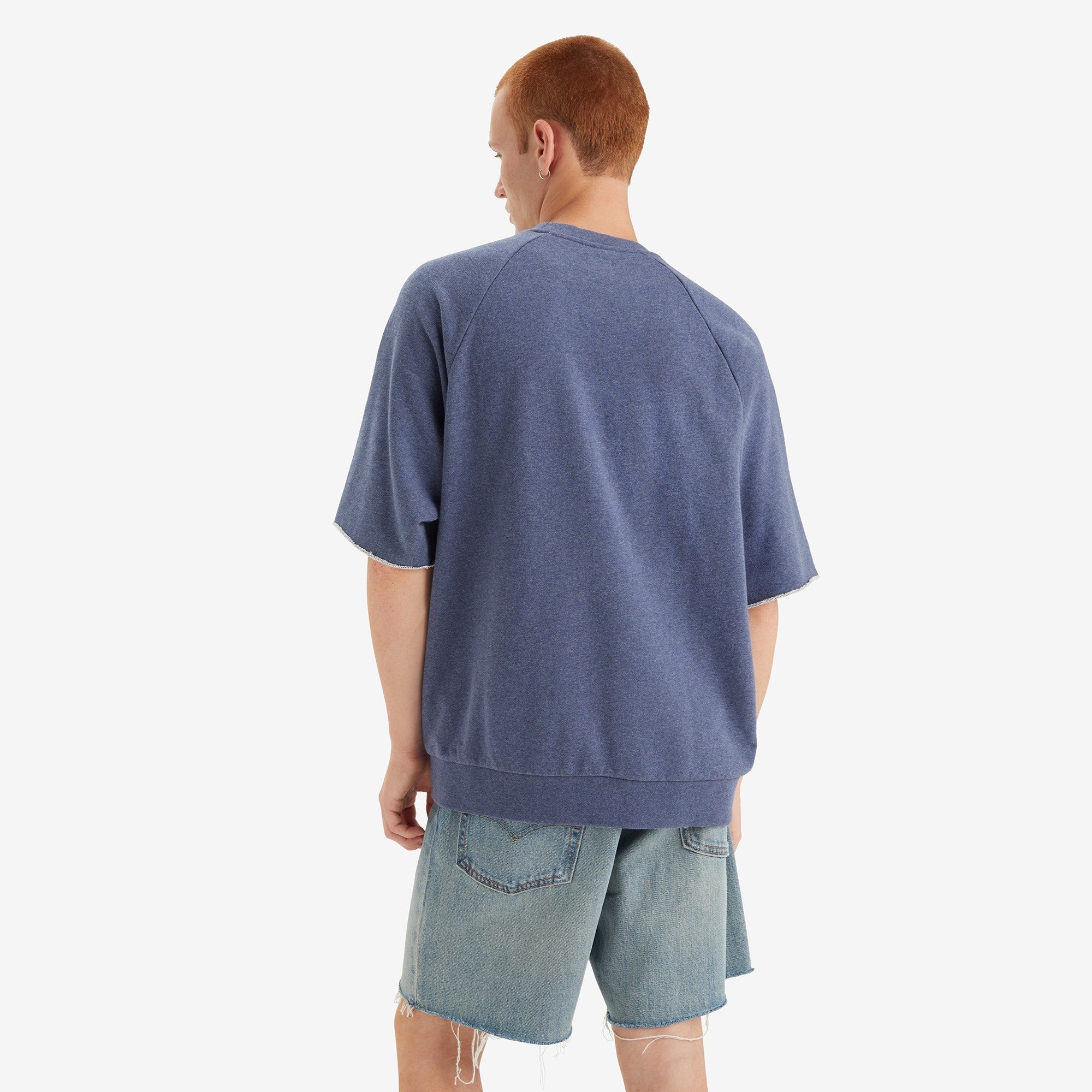 Levi's? Men's Cut-Off Raglan Crewneck Sweatshirt - Image 2