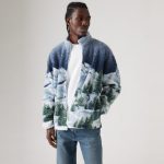 Levi's? Men's Jacquard Sherpa Full Zip Sweater