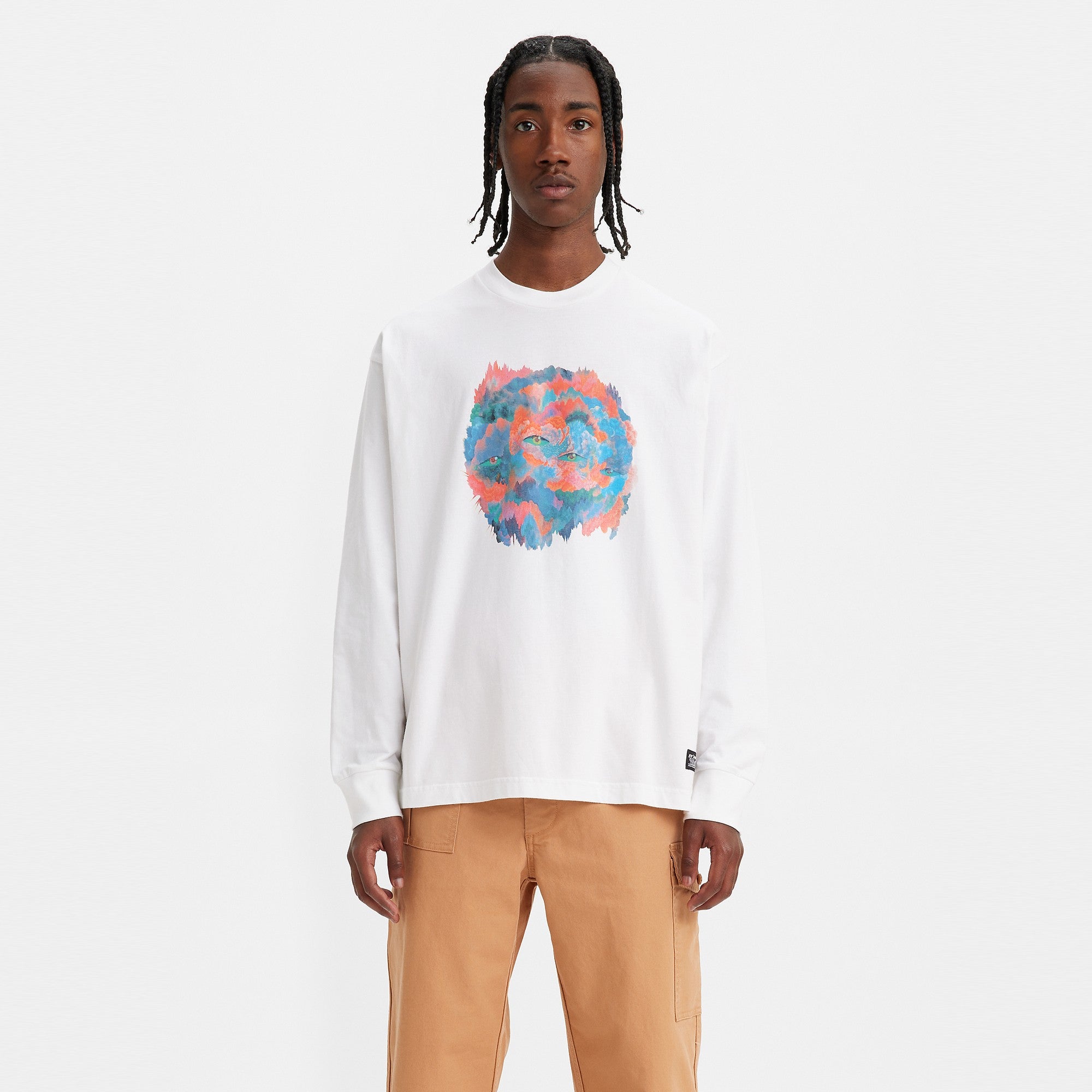Levi's? Skate Men's Graphic Boxy Long-Sleeve T-Shirt - Image 3