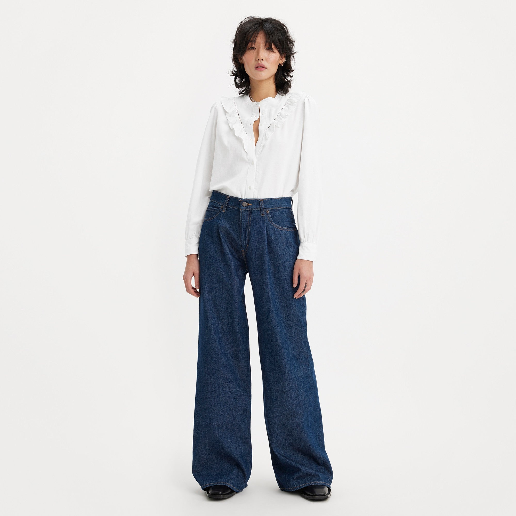 Levi's® Women's Baggy Dad Wide-Leg Jeans - Image 2
