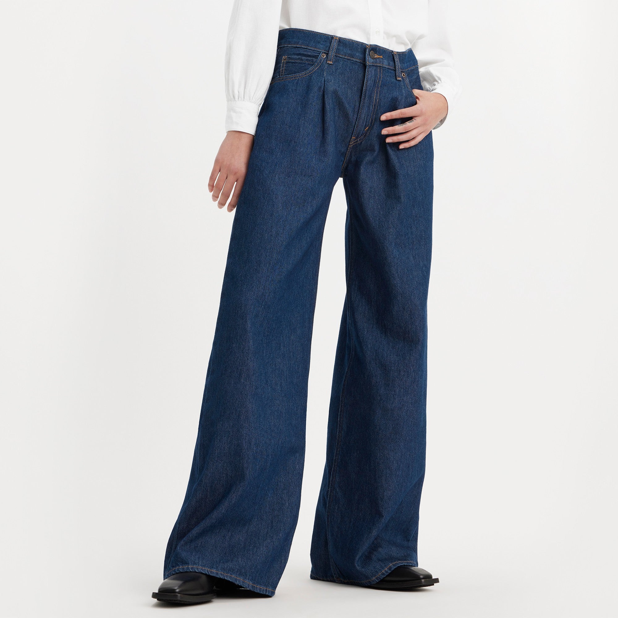 Levi's® Women's Baggy Dad Wide-Leg Jeans - Image 6