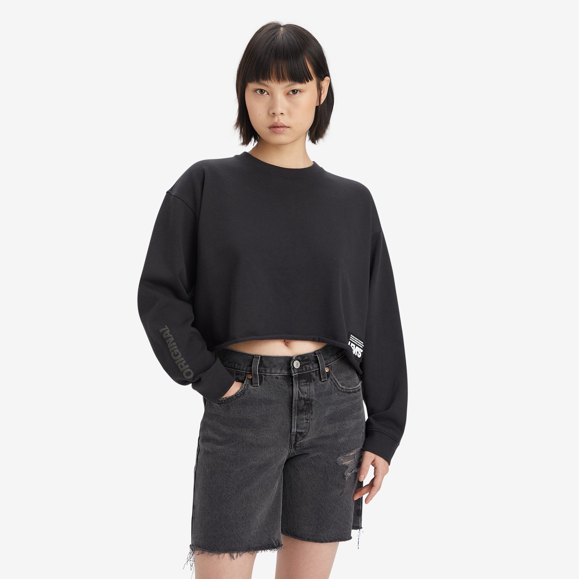 Levi's? Women's Carla Crew Sweatshirt - Image 3